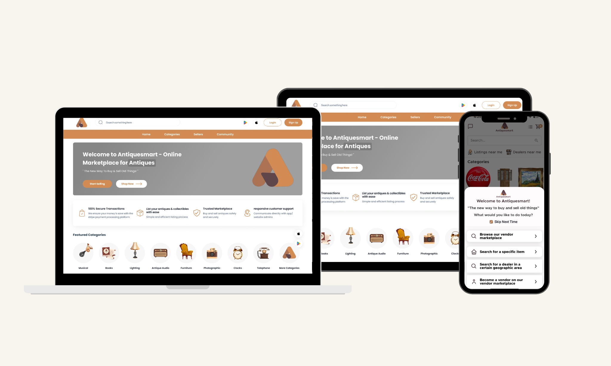 Antiques Online Marketplace - Antiquesmart