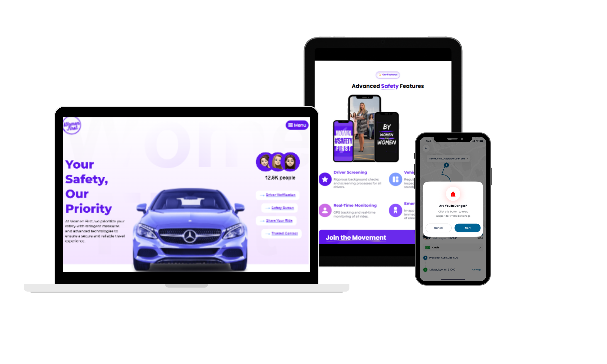 Women First Cabs - Ride Hailing Platform
