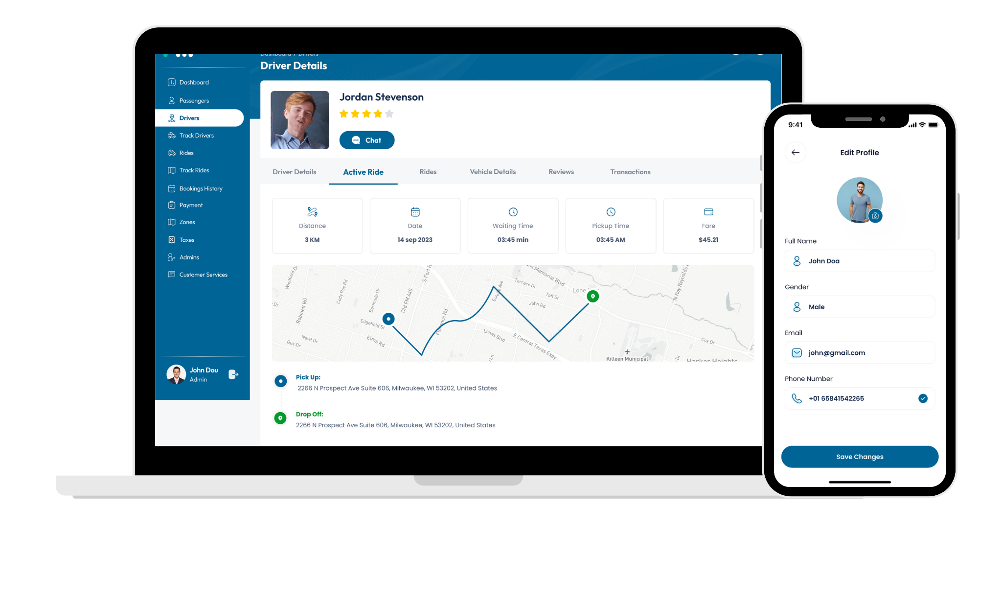 Women First Cabs - Ride Hailing Platform