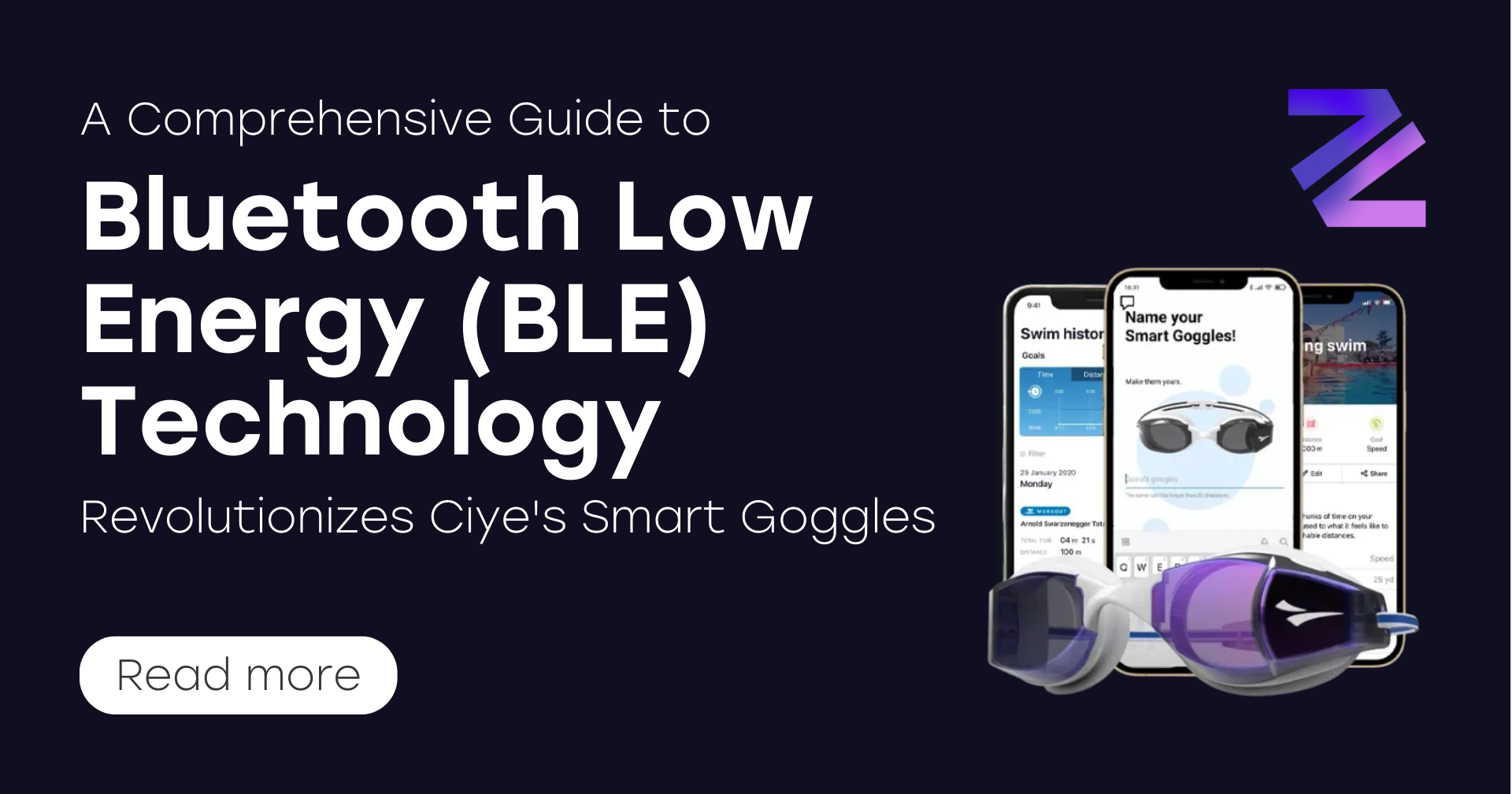 Bluetooth Low Energy Technology in Ciye's Smart Goggles