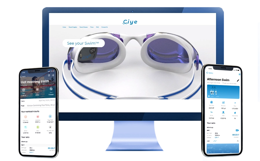 Ciye - Smart Goggles Mobile Application | Developed by Zetaton Software Developers