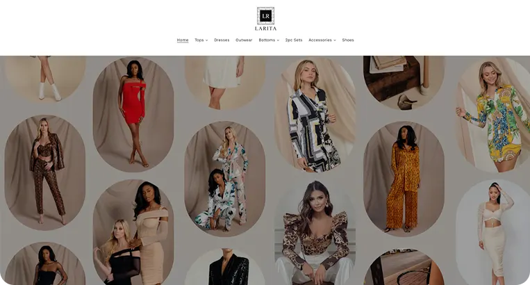 larita fashion Shopify store