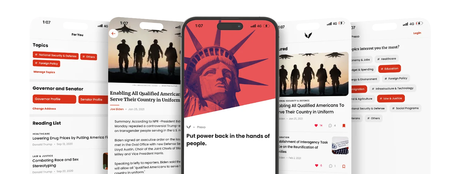 Prexo Mobile Application - A Project by Zetaton Software Developers