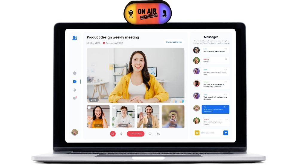 Meeting Indicator of On Air Warning Software