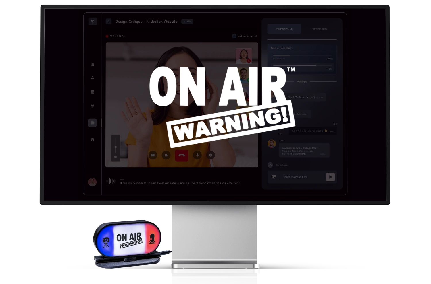 On Air Warning Software