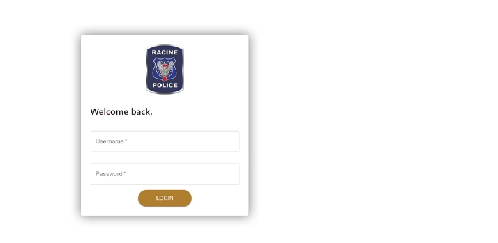 Shifts Time Tracker for Racine Police Department