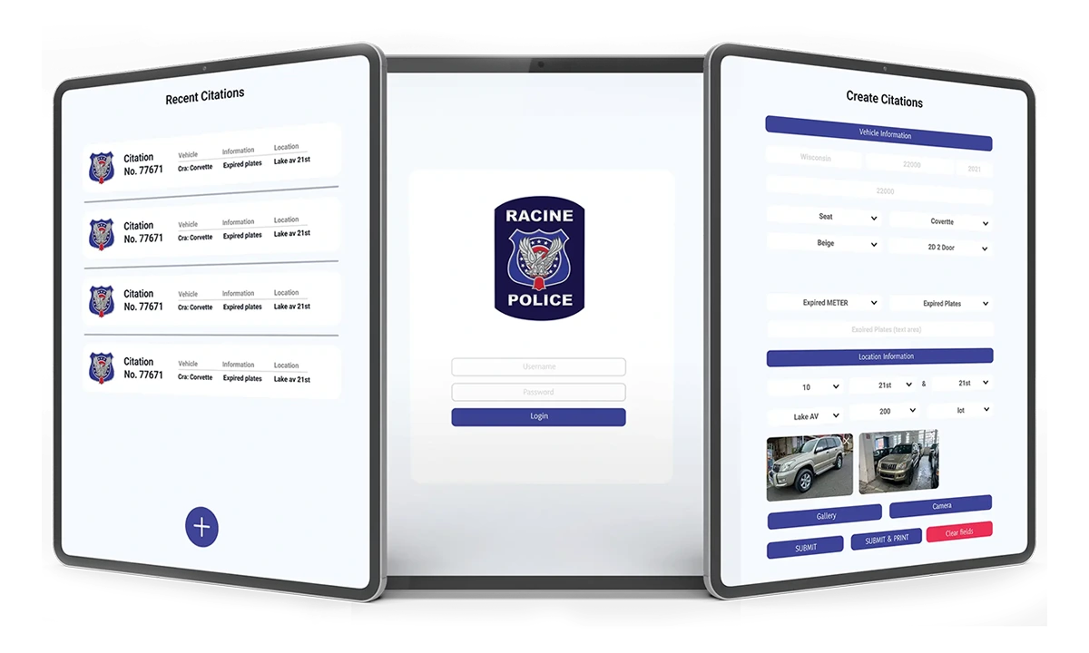 Police Mobile App for Racine City Police