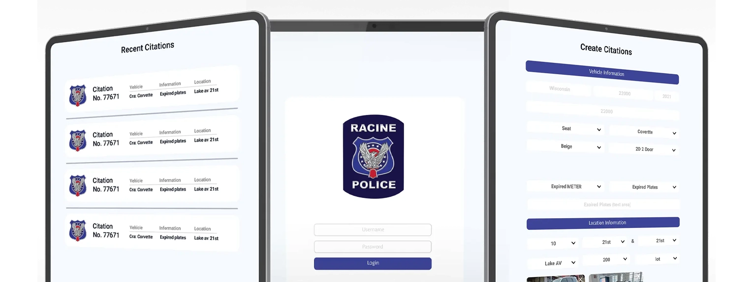 Racine City Police Mobile Application