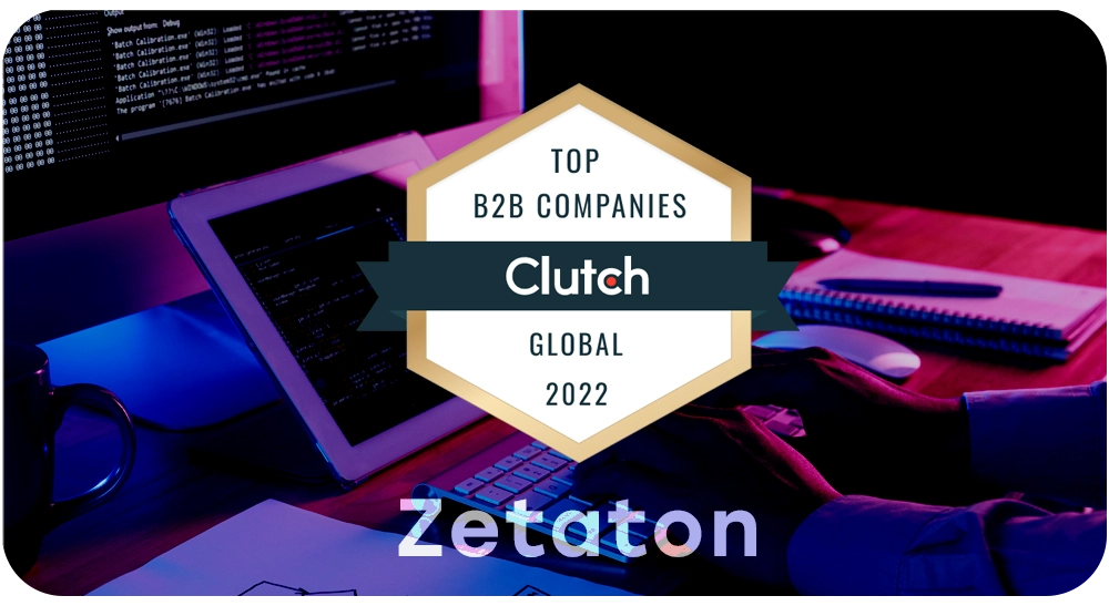 Clutch logo for top software company