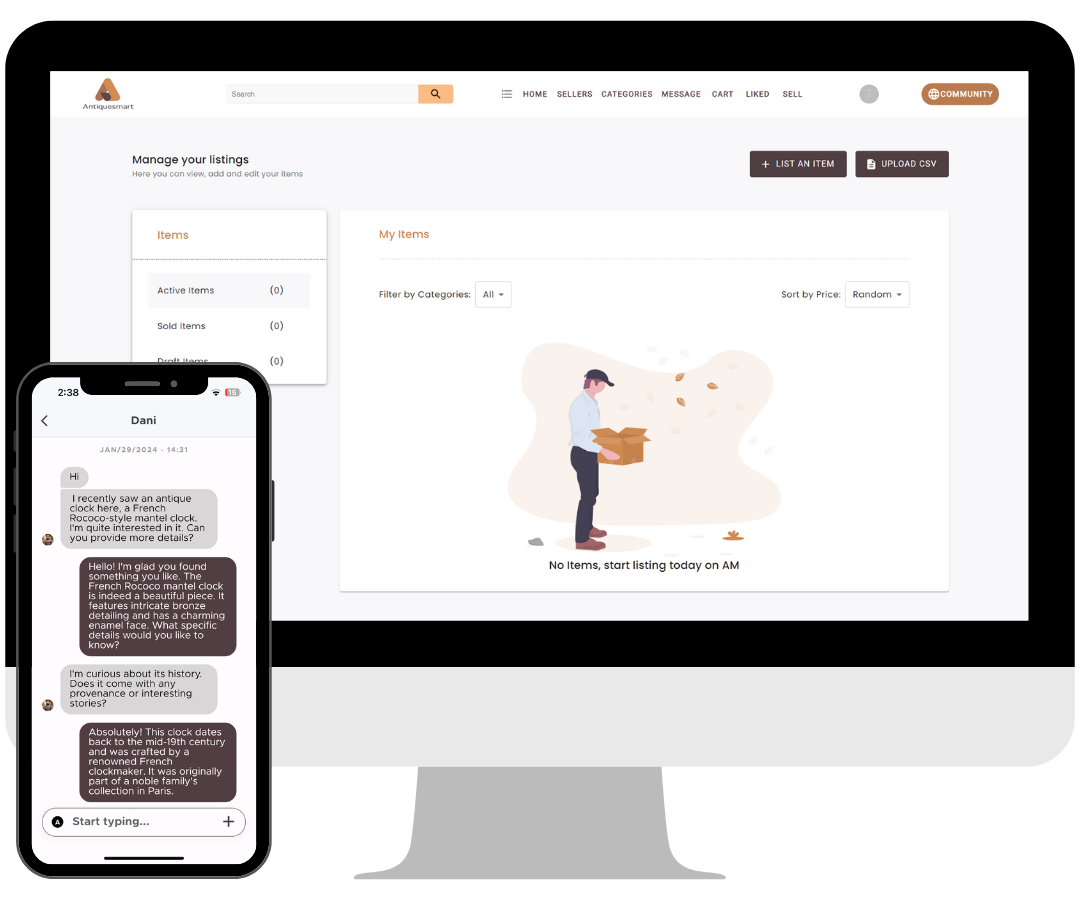 Bluetooth BLE connection mobile app