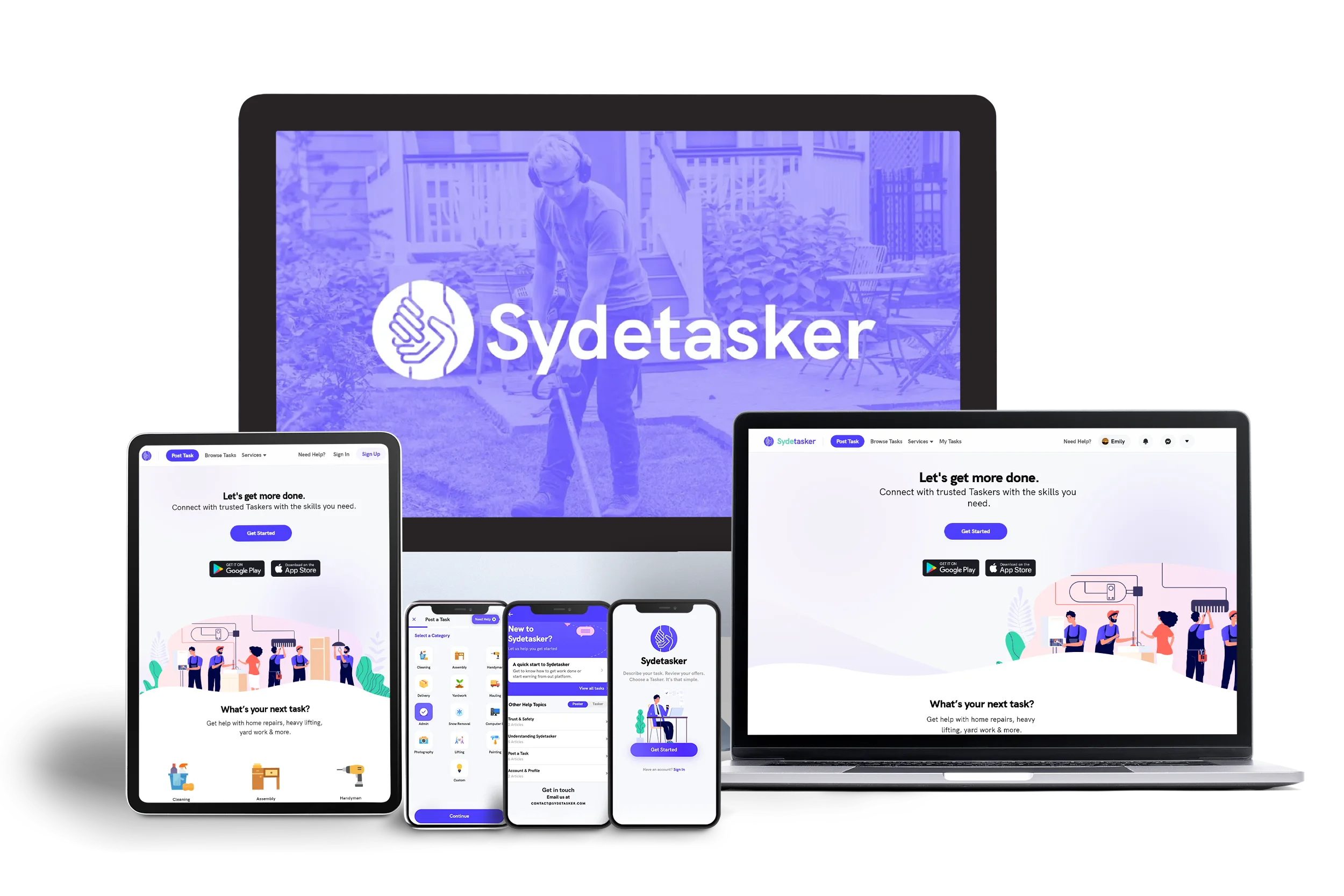 Responsive website development