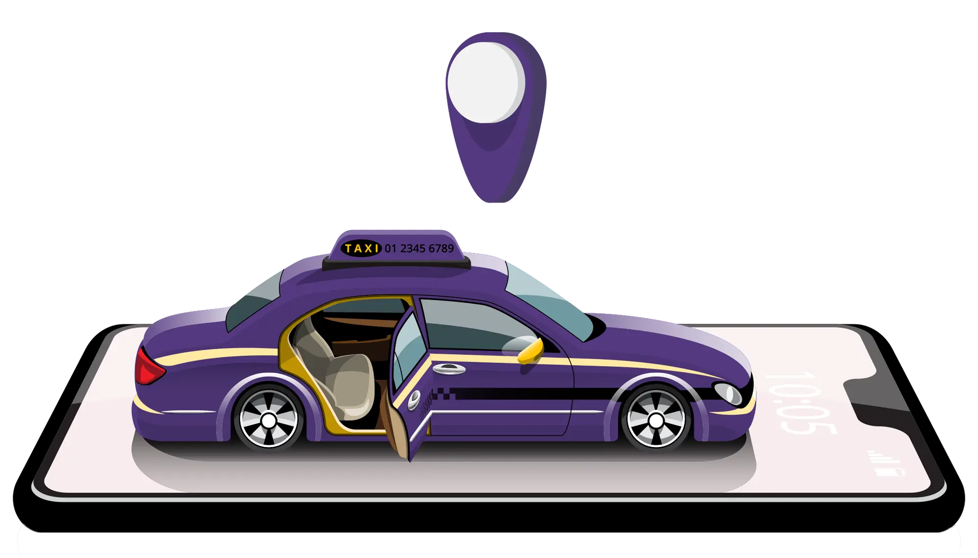 Ride-Hailing App Development For Taxi Companies, driver mobile app