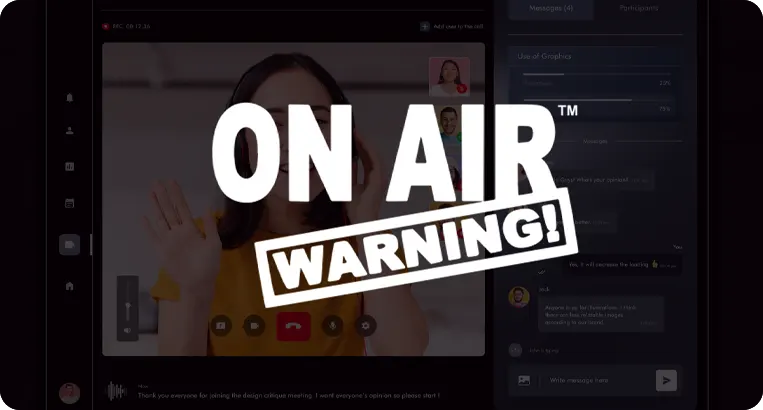 On Air Warning desktop application