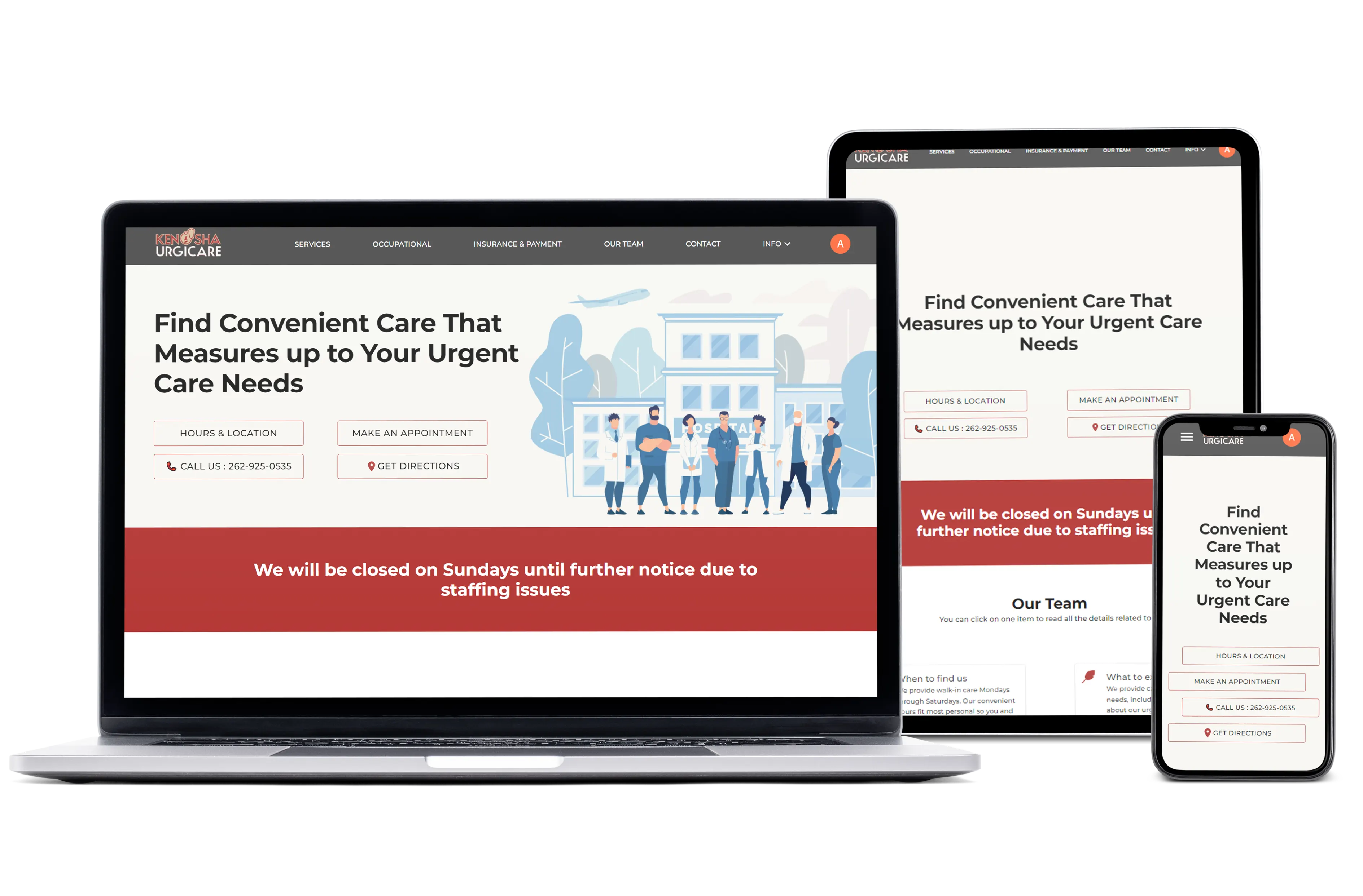 healthcare website app