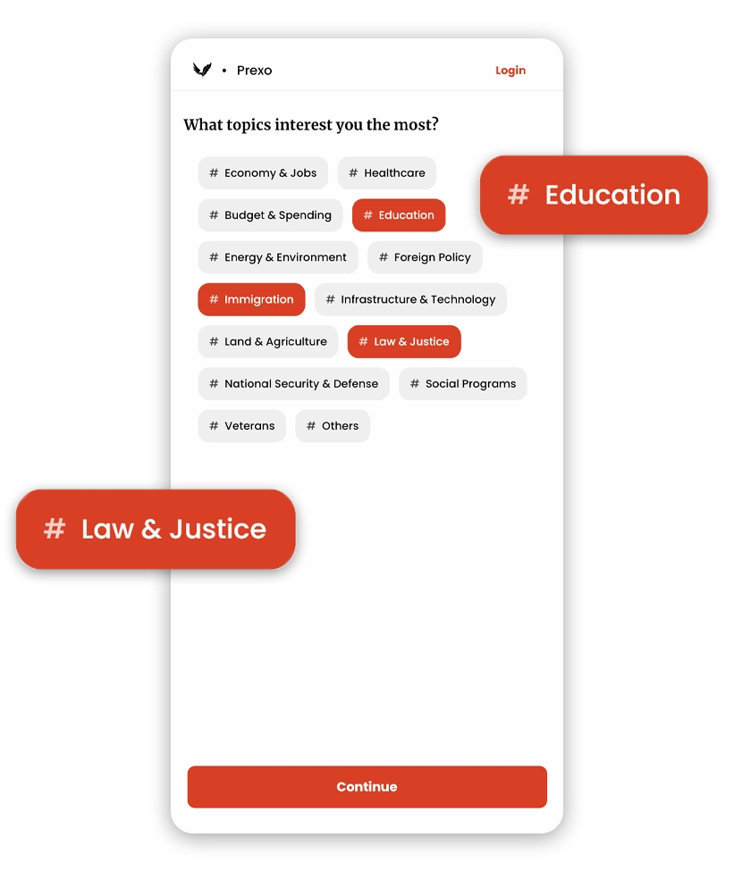 Prexo Mobile Application - A Project by Zetaton Software Developers