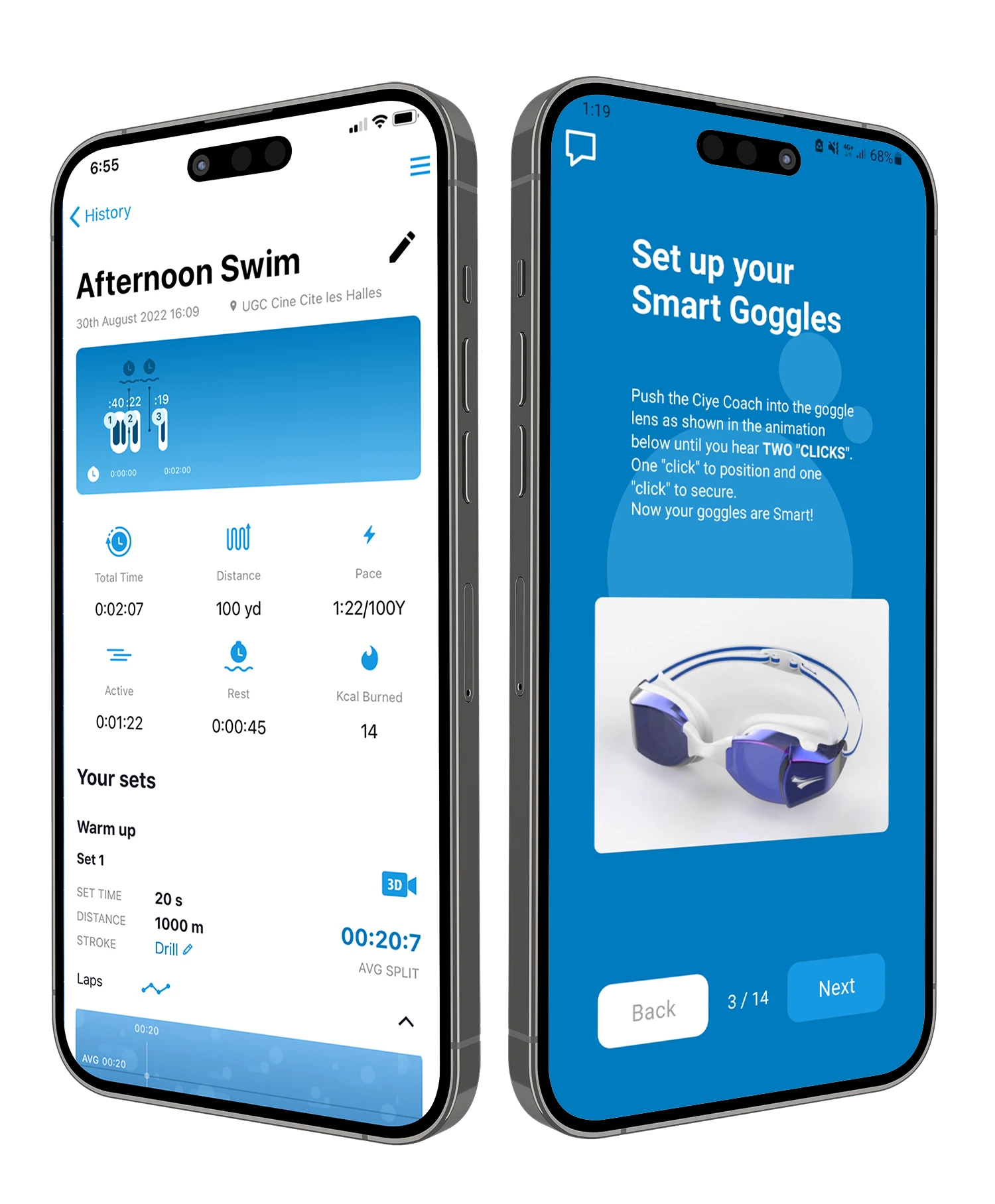 Ciye - Smart Goggles Mobile Application | Developed by Zetaton Software Developers