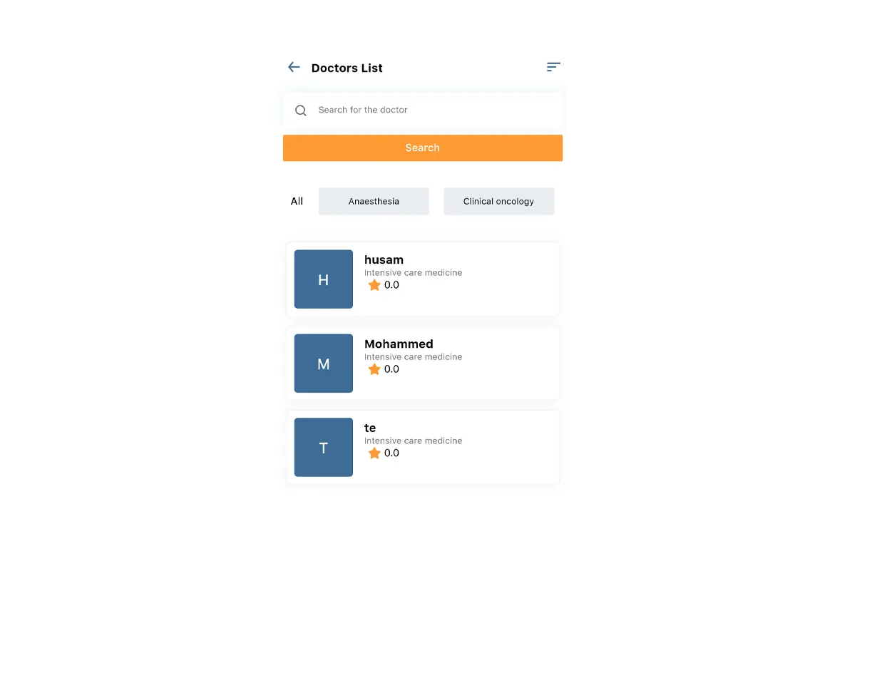 Hospital Doctors Appointment Software System