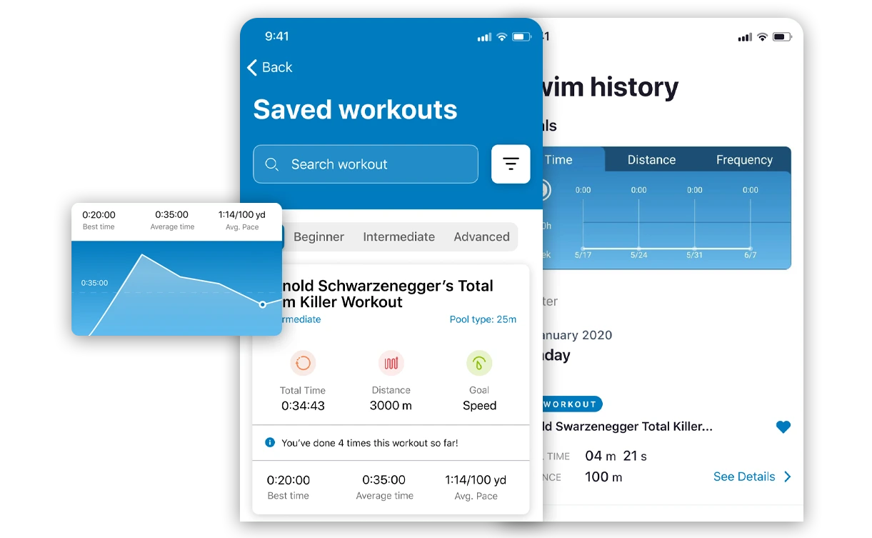 User Interface of Smart Goggles Mobile Application | Developed by Zetaton Software Developers