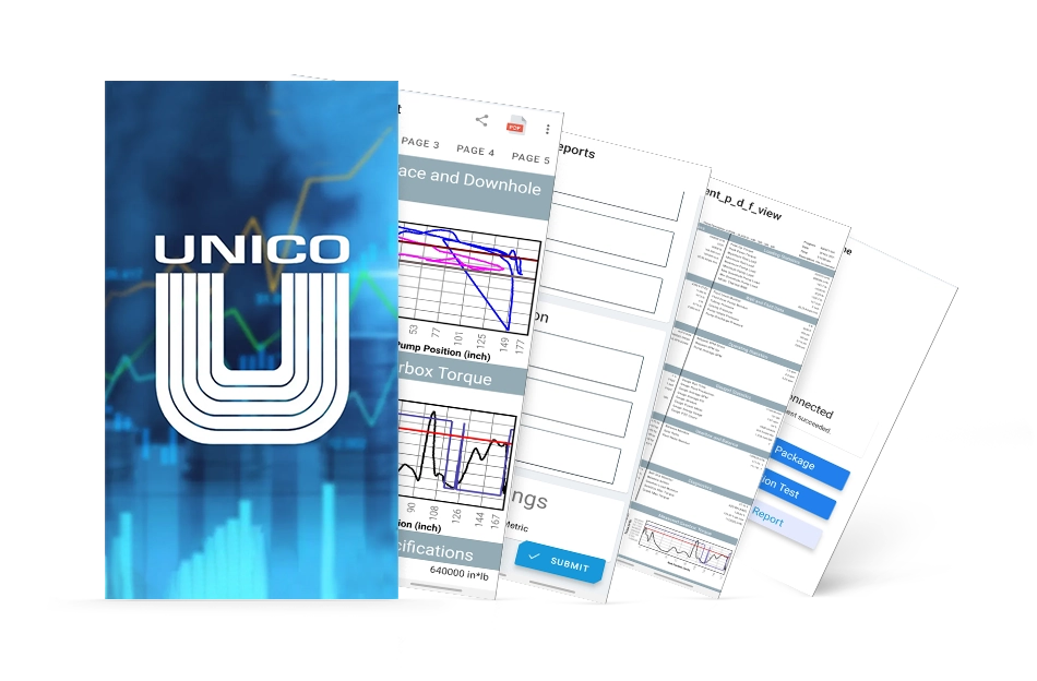 Unico Well Monitoring Mobile Application